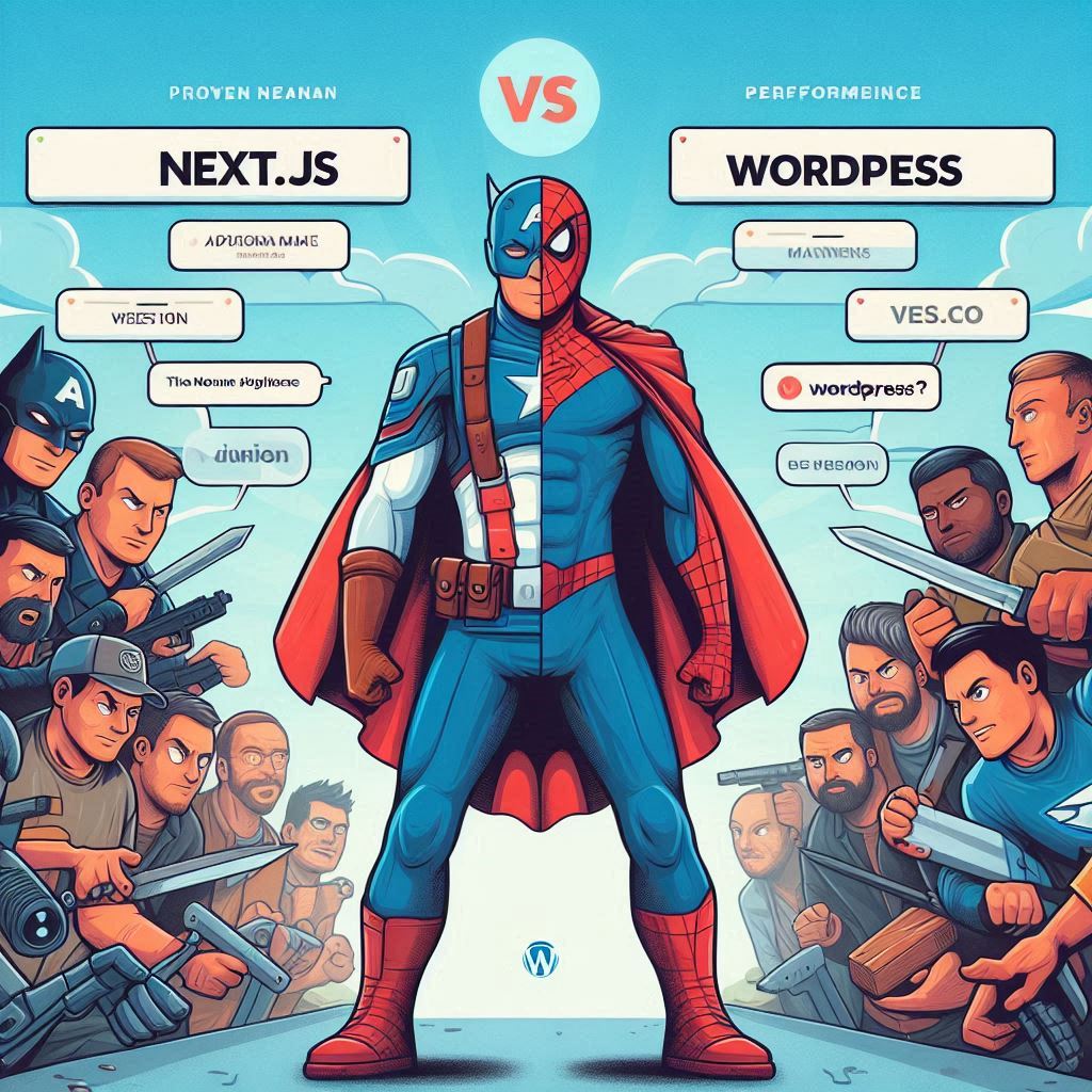 Náhledový obrázek pro článek Next.js vs WordPress: Kdy se vyplatí investovat do řešení na míru?